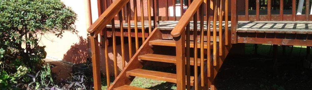 Wooden stairs Durban