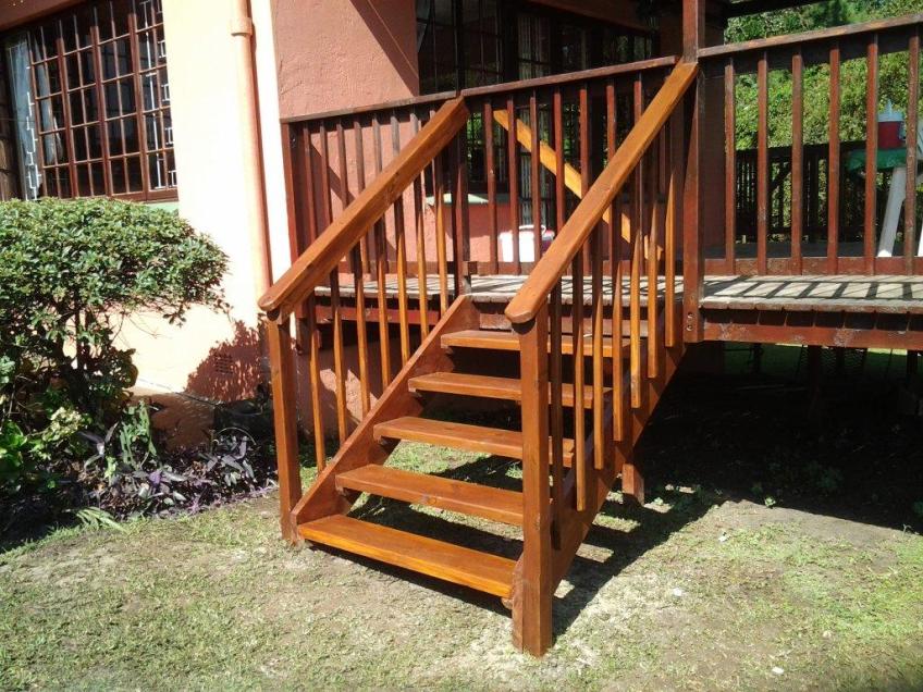 Wooden stairs Durban