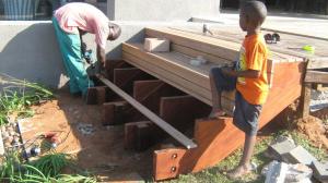 Timber stairs Durban