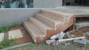 Timber stairs Durban