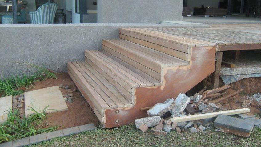 Timber stairs Durban