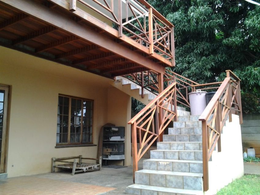 Wooden stairs Durban