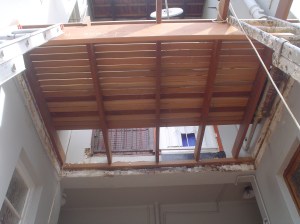 Wooden stair builder