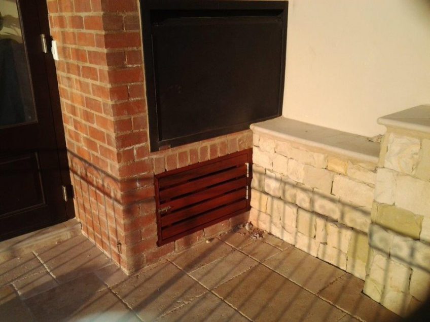 Balau or timber screening