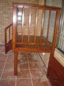 Wooden stairs Durban