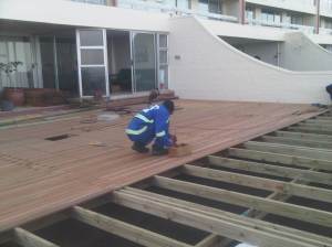 Wooden decking Durban