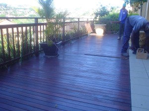 Deck refurbishment