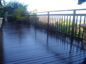 Deck refurbishment