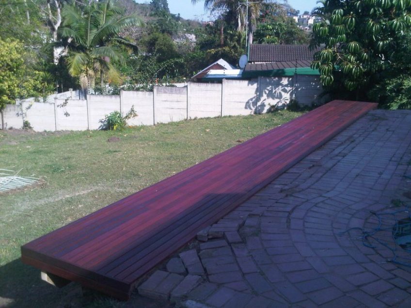 Wooden deck builder Durban