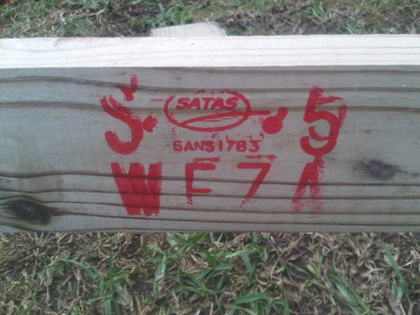 Wooden deck guarantee