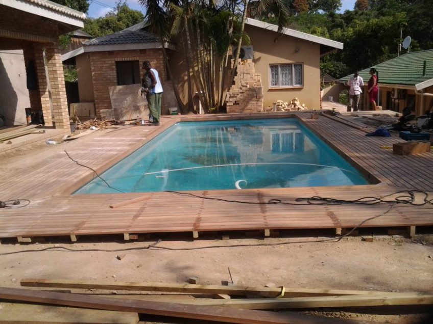 Wooden deck installer Durban