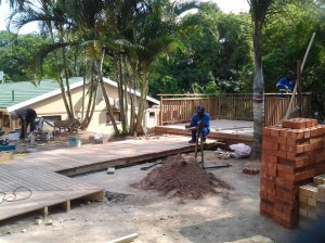 Wooden deck installer Durban