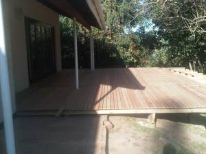 Wooden decks in Durban