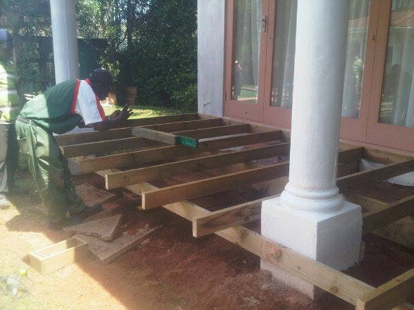 Wooden sundecks Durban North