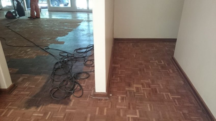 Swiss parquet floor sanding and sealing Durban