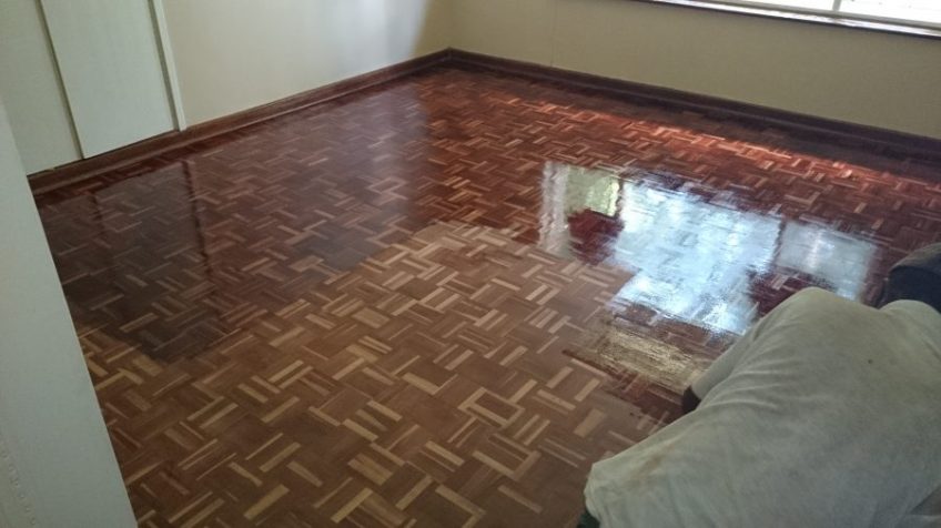 Swiss parquet floor sanding and sealing Durban