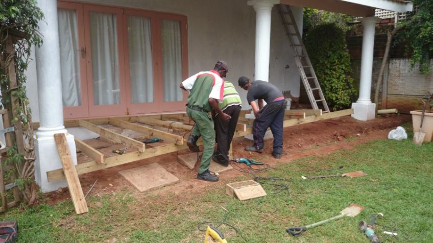 Wooden sundecks Durban North