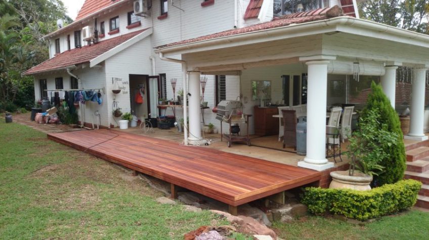 Wooden sundecks Durban North