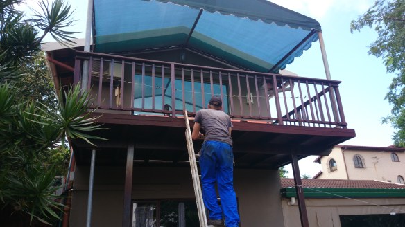 Wooden sun deck repairs Durban