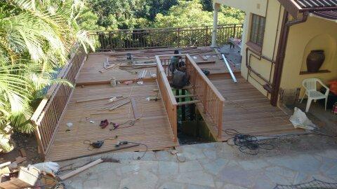 Balau Timber Pool Deck Durban, Westville April 6
