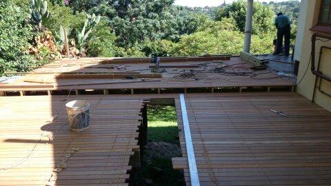 Balau Timber Pool Deck Durban, Westville April 5