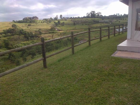 Wooden Post and Rail Fence Durban