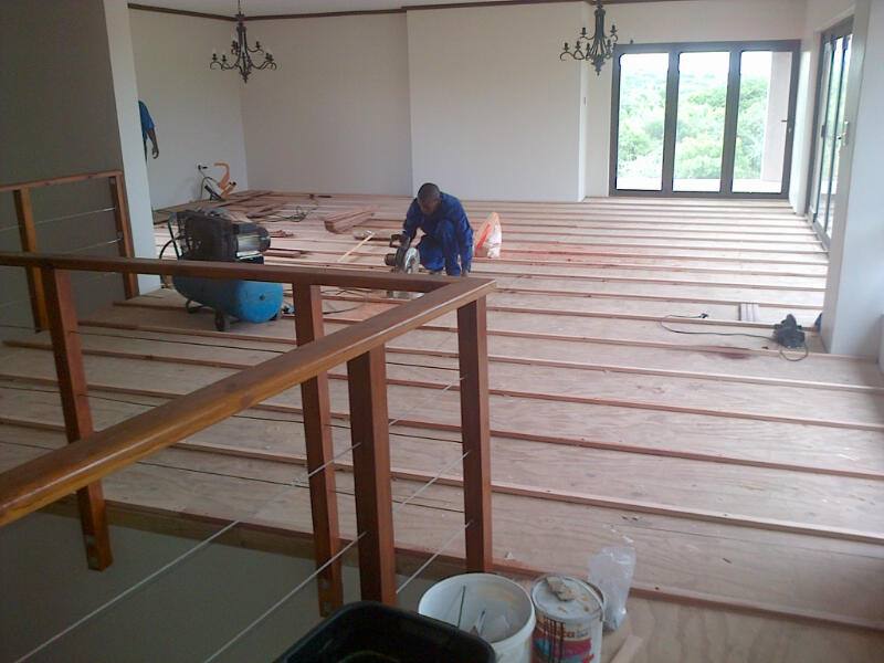 Teak Hardwood Floors Hluhluwe May 2014 5