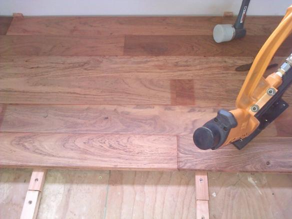 Solid hardwood floors