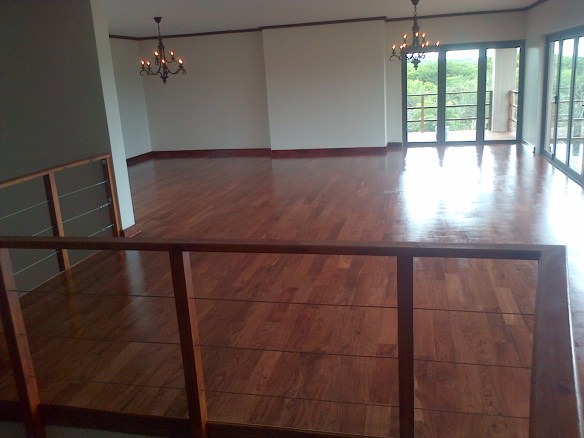 Solid hardwood floors