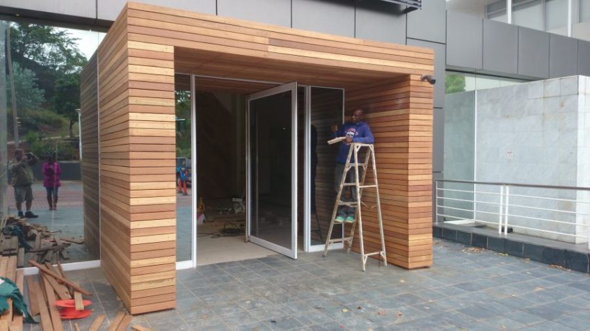 Balau Cladding or Screening Durban June 2014 2