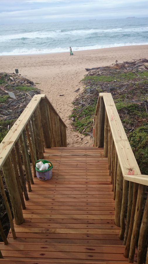Wooden Balau Walkway Durban, September 2014 4