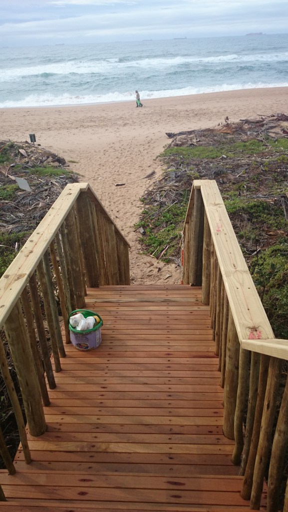 Wooden Balau Walkway
