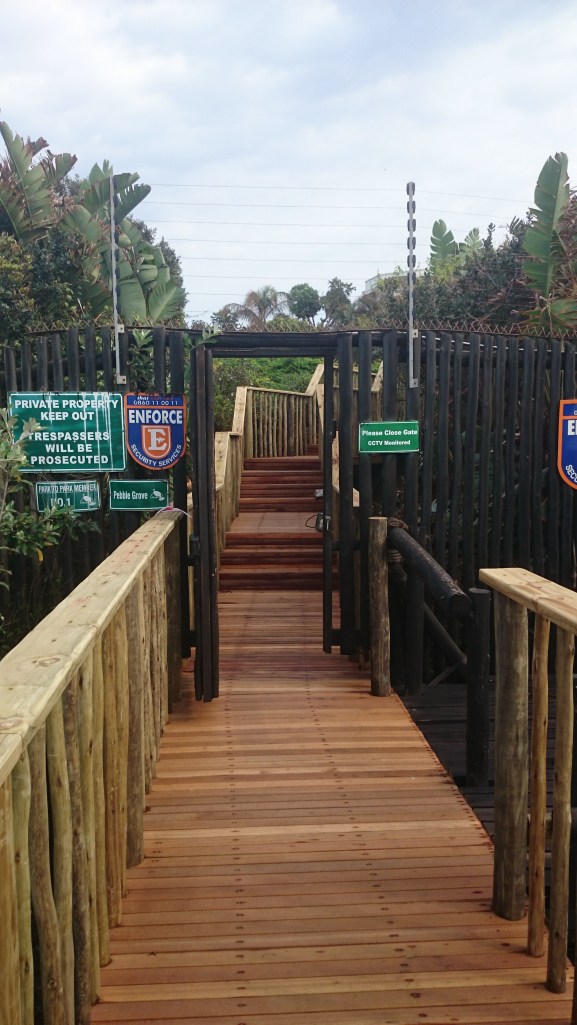 Wooden Balau Walkway