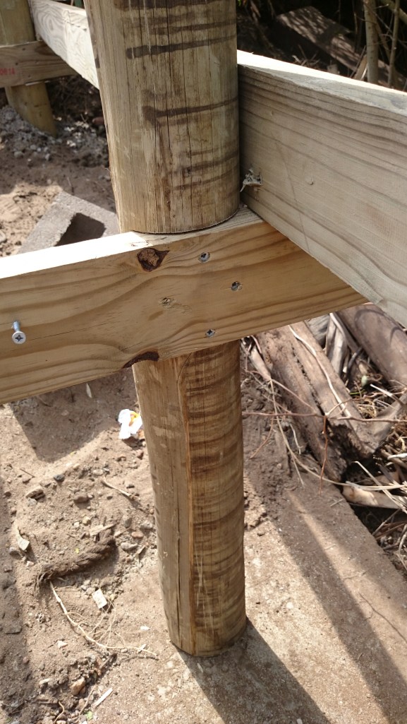 Wooden Balau Walkway