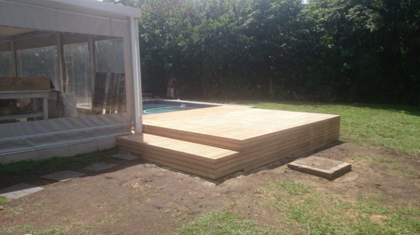 Wooden Pool Deck Pinetown December 2014 6