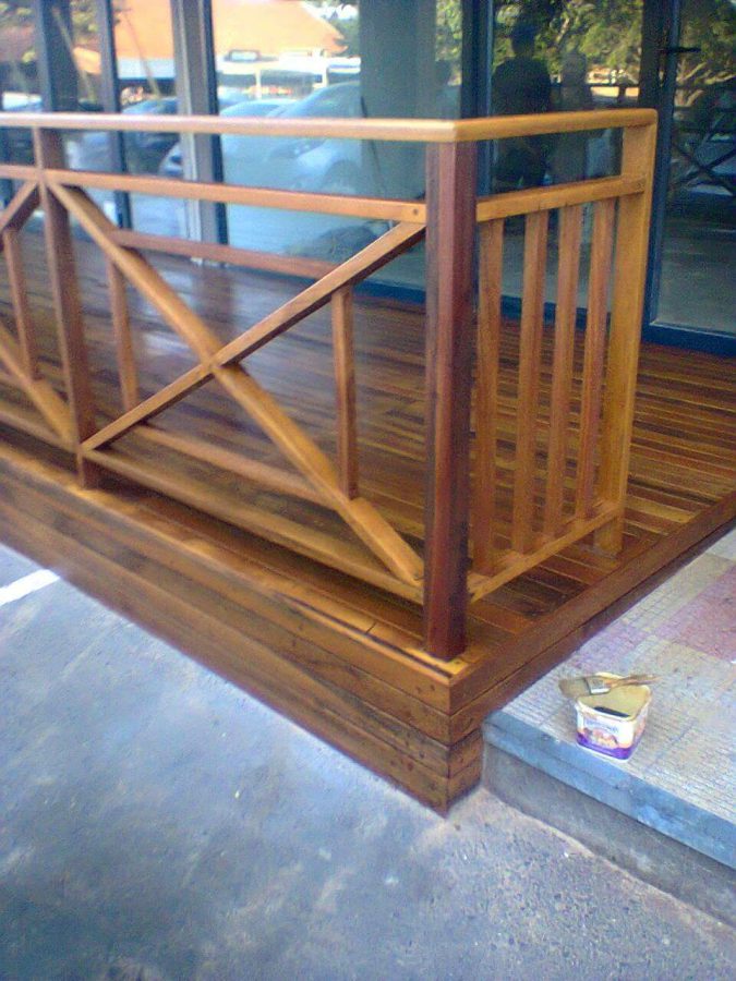 Wooden Balustrade Wooden Deck Wooden Stairs 3