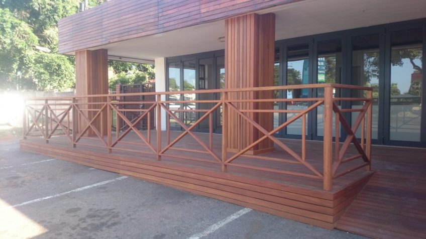 Wooden Balustrade Wooden Deck Wooden Stairs 2