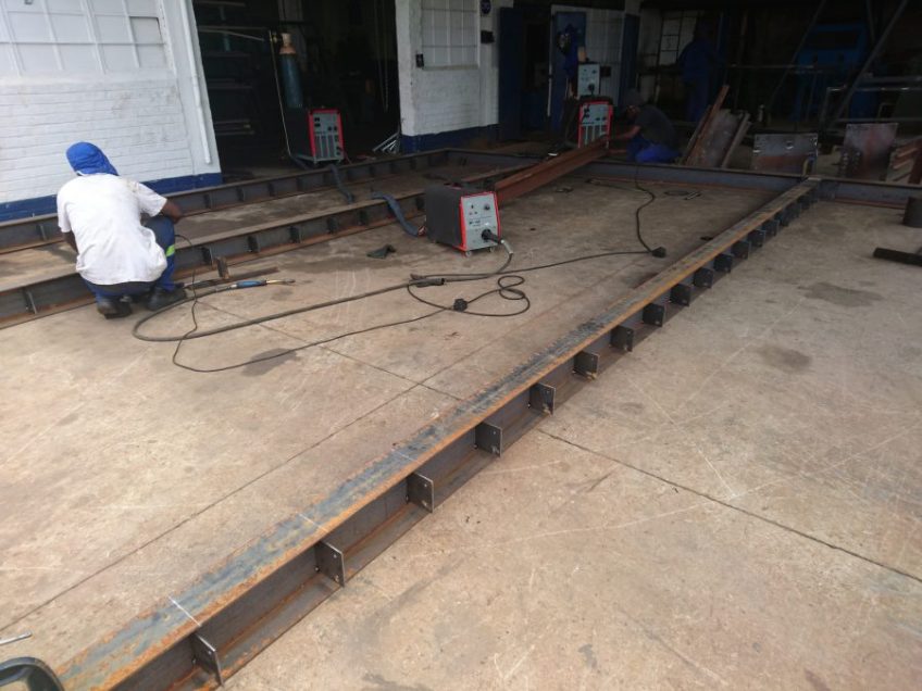 Steel And Timber Pergola, December 2015 8