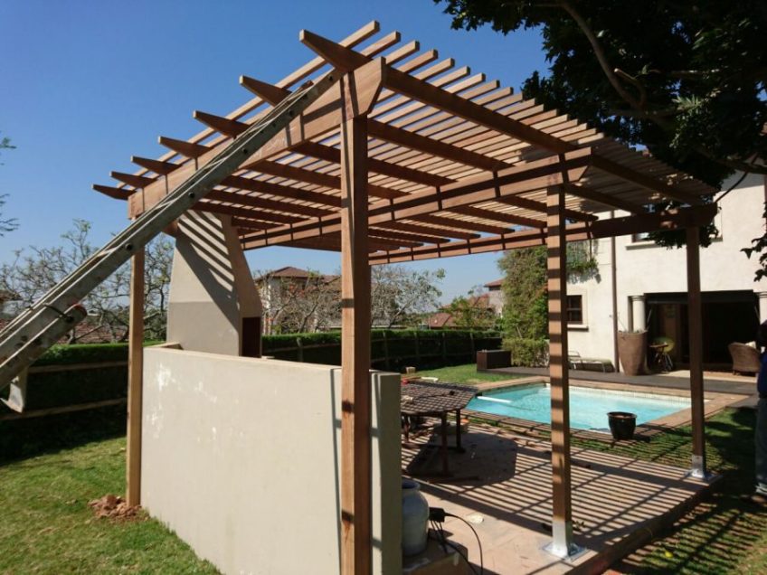 Wooden Pergola Durban August 2016 12