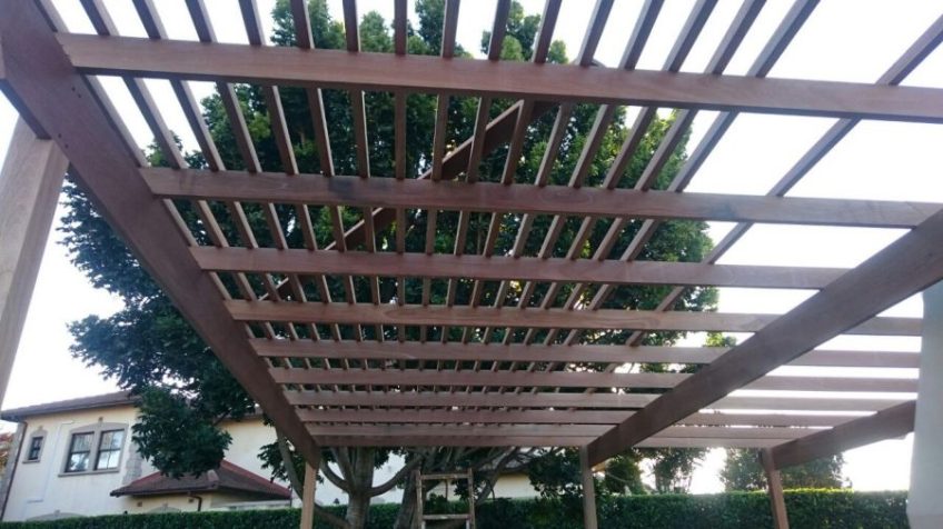 Wooden Pergola Durban August 2016 6