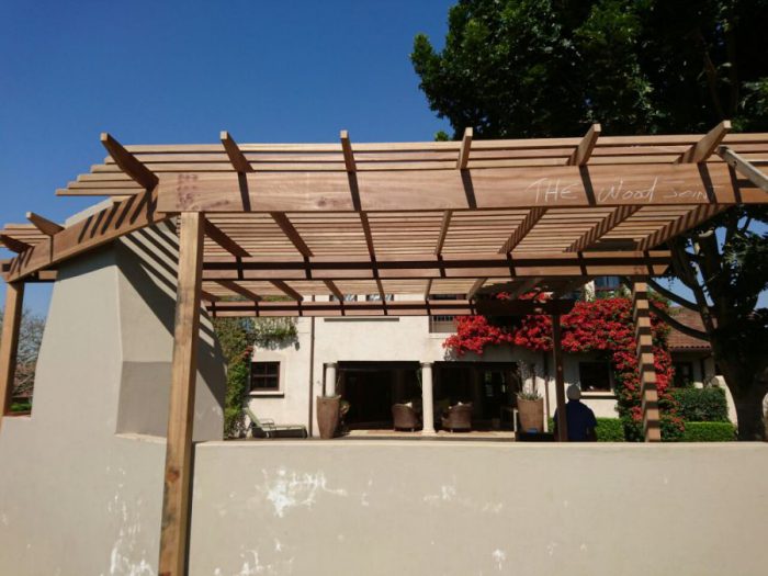 Wooden Pergola Durban August 2016 8