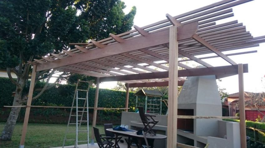 Wooden Pergola Durban August 2016 7