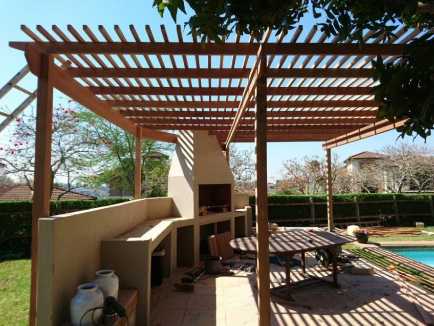 Wooden Pergola Durban August 2016 10