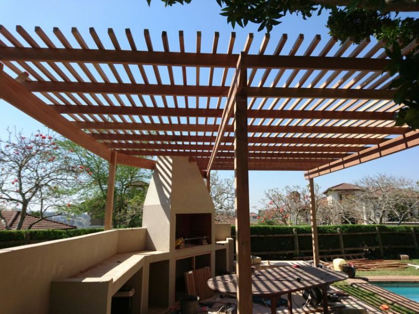 Wooden Pergola Durban August 2016 4