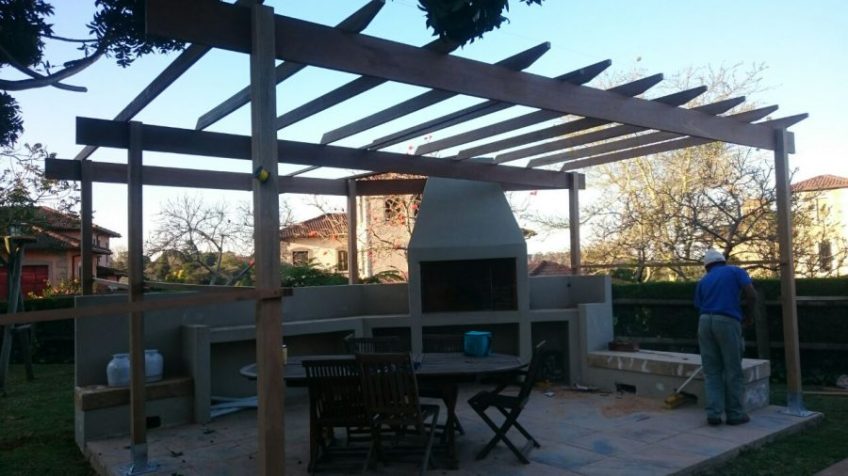 Wooden Pergola Durban August 2016 3