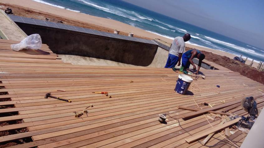 Wooden Deck Scottburgh