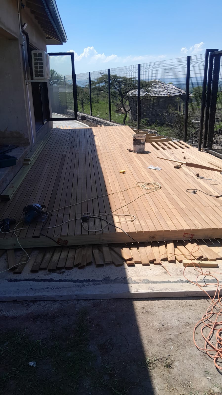 Lakeside Balau Deck in Camperdown – Work in Progress